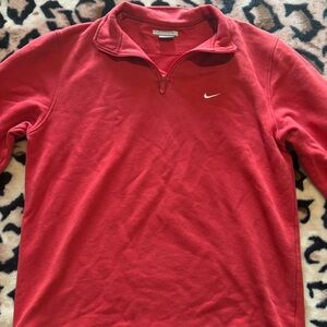 Red Pullover Sweatshirt